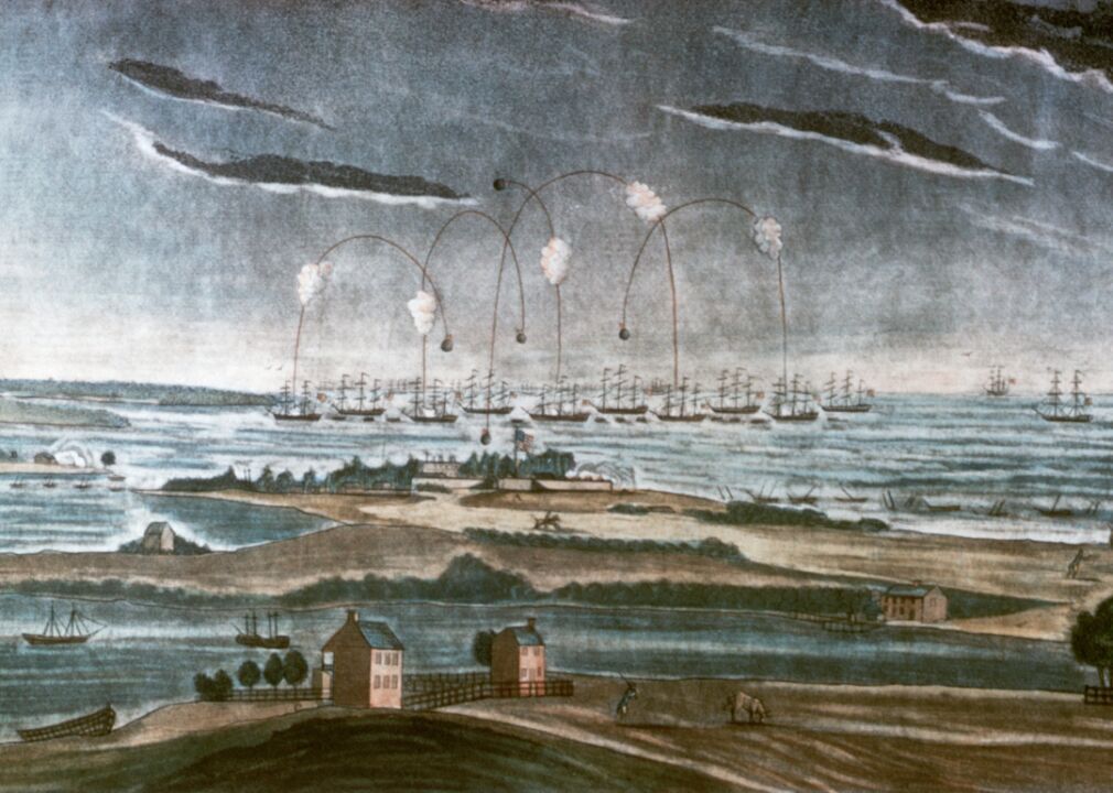 Then: Fort McHenry, Baltimore (1814)